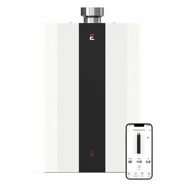Smart Home Indoor 4.0 GPM Natural Gas Tankless Water Heater, Eccotemp, Mfr#: SH12-A-NG